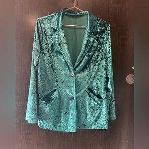 Velvet Blazer